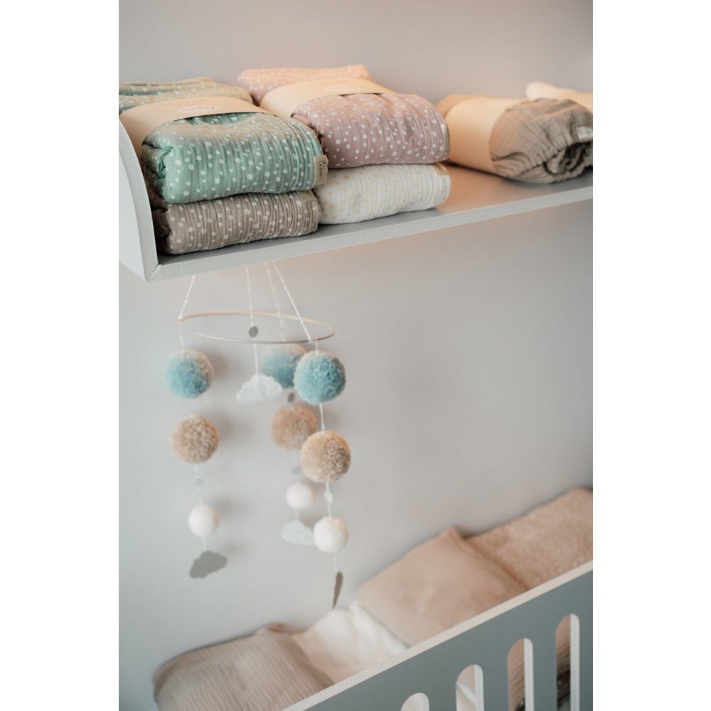 Affichage de produit Tisu, literie pour bébé