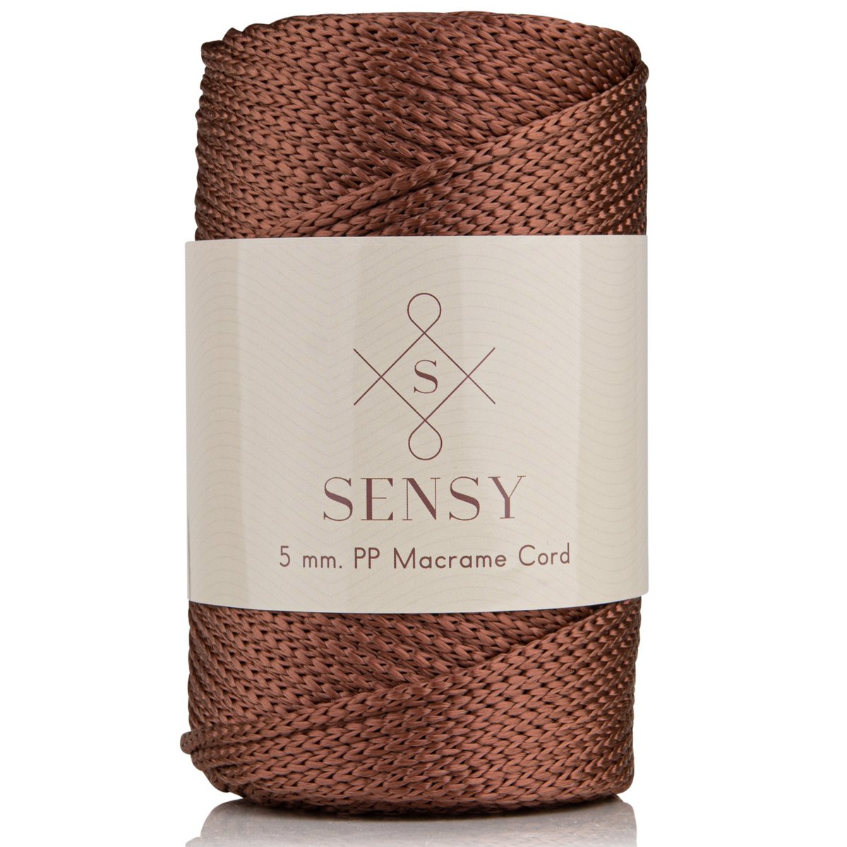 Cordoncino macramè Sensy Premium da 5 mm - 104 iarde, 100% poliestere