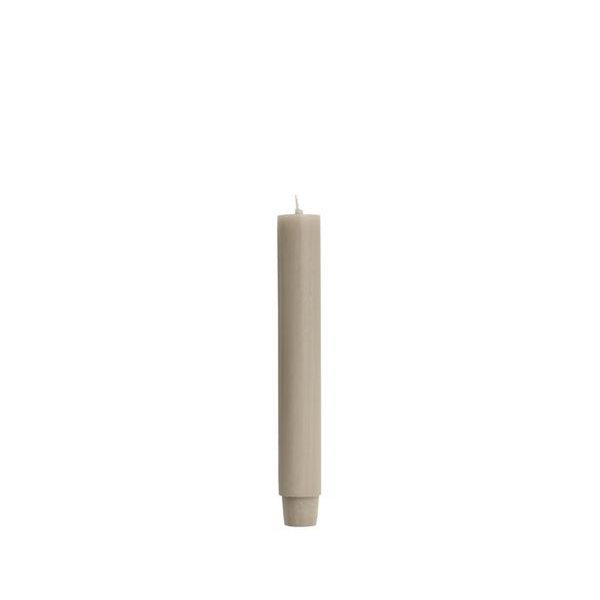 Dinerkaarsen 2,6×18 cm - Linnen / Hell leinen - 20 stuks