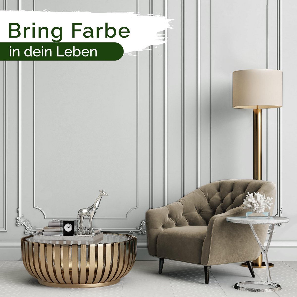 Veluxis® Wandfarbe Grau für den Innenraum - 2,5 Liter & Deckkraft-Klasse 1, Streifenfrei, tropfarm & Öko Farbe, VOC-frei - (Pure Pitaya)
