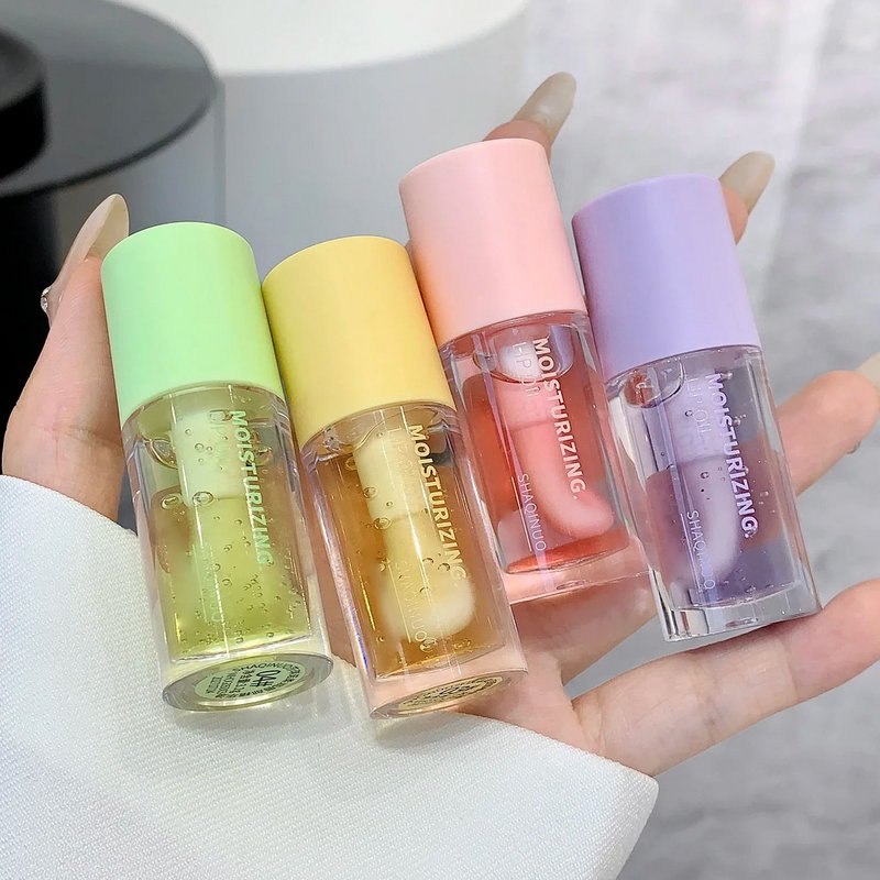 Wasser-Licht-Lipgloss-Feuchtigkeitscreme, transparenter Gelee-Spiegel, Fruchtkristall-Lippenöl, klar, feuchtigkeitsspendend, aufpolsternd, koreanisches Lippenpflege-Make-up