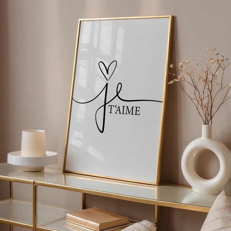 Poster: Je t'aime