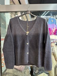 Gilet cardigan col V RÉF. 1026