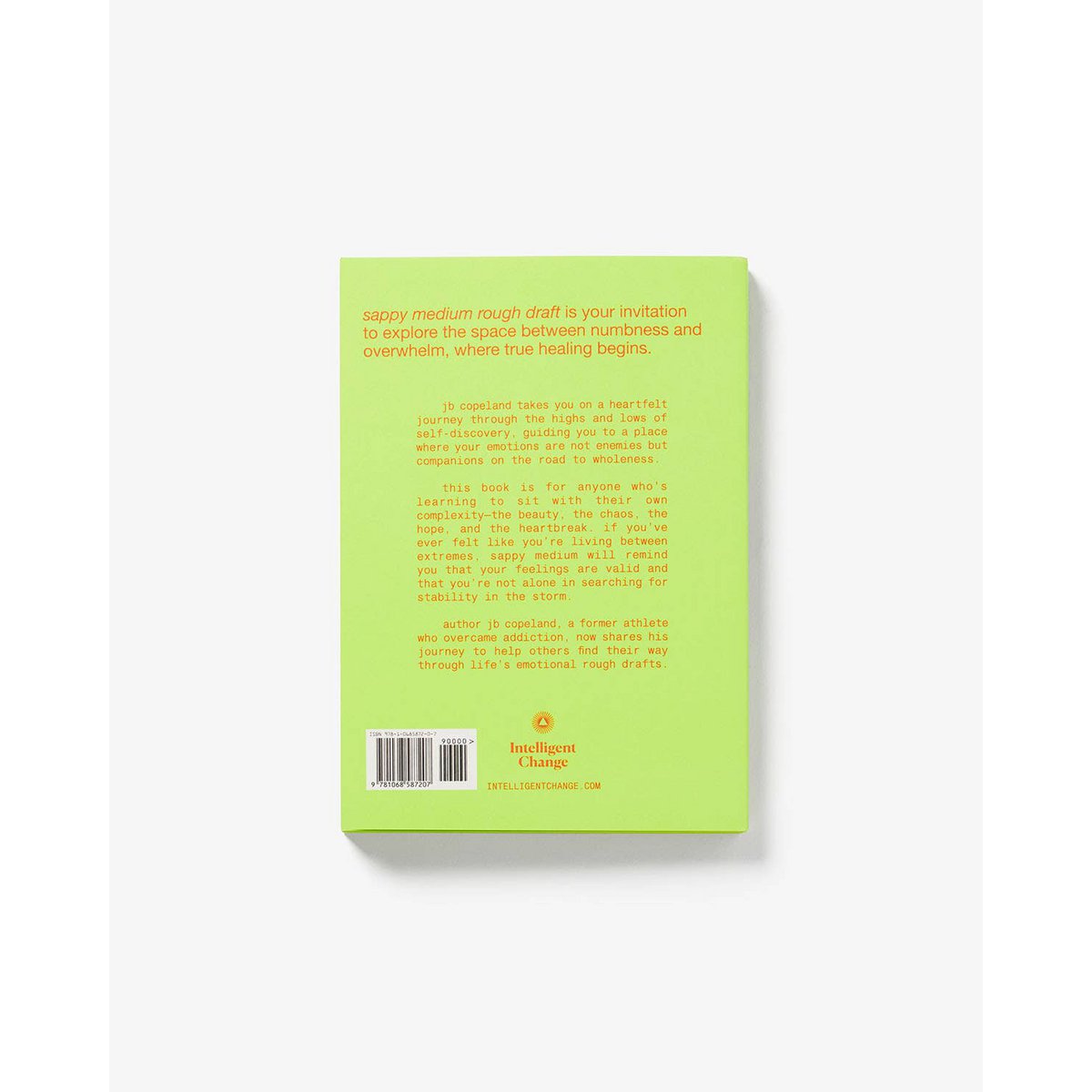 Sappy Medium Book von JB Copeland | Kurze Schriften über das Leben