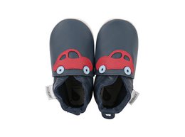 Auto da corsa con suola morbida Blu scuro/Rosso