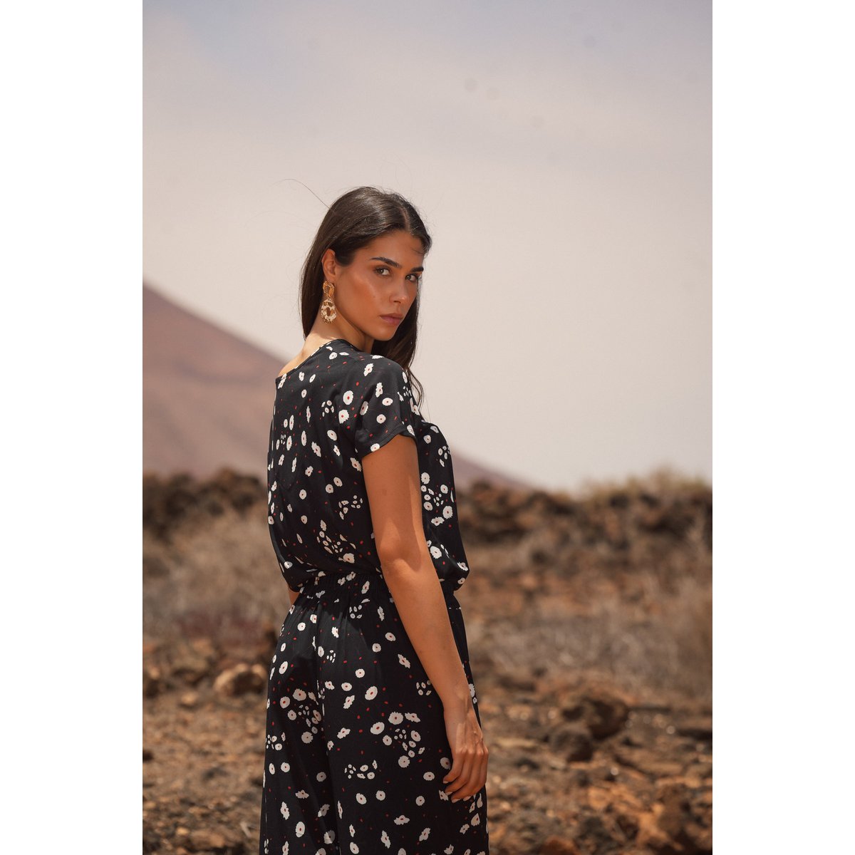 Blusa Fluida Estampada