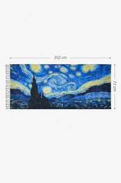 Foulard HS Painting - En 5+ modèles - Tissu plus épais - 202x72 cm