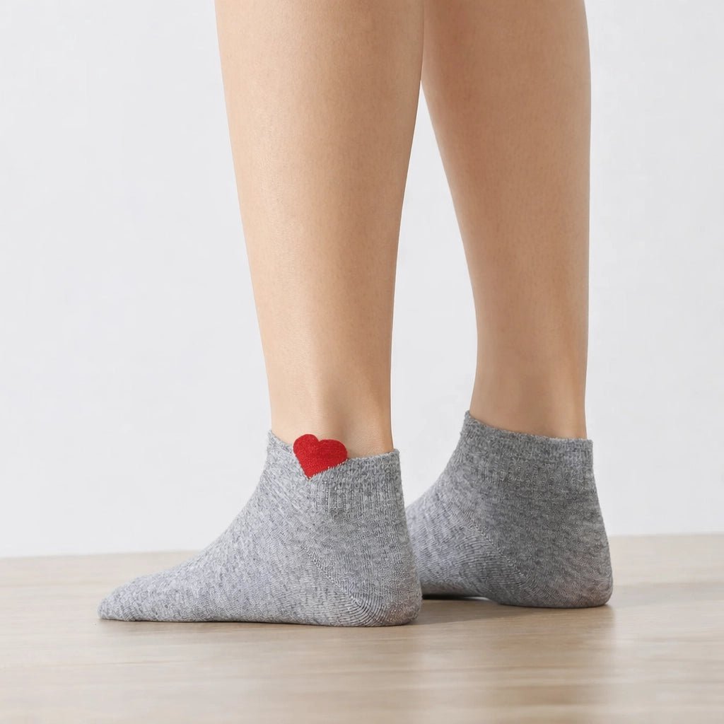 Pack de 5 Calcetines Mujer Corazon I 35-41