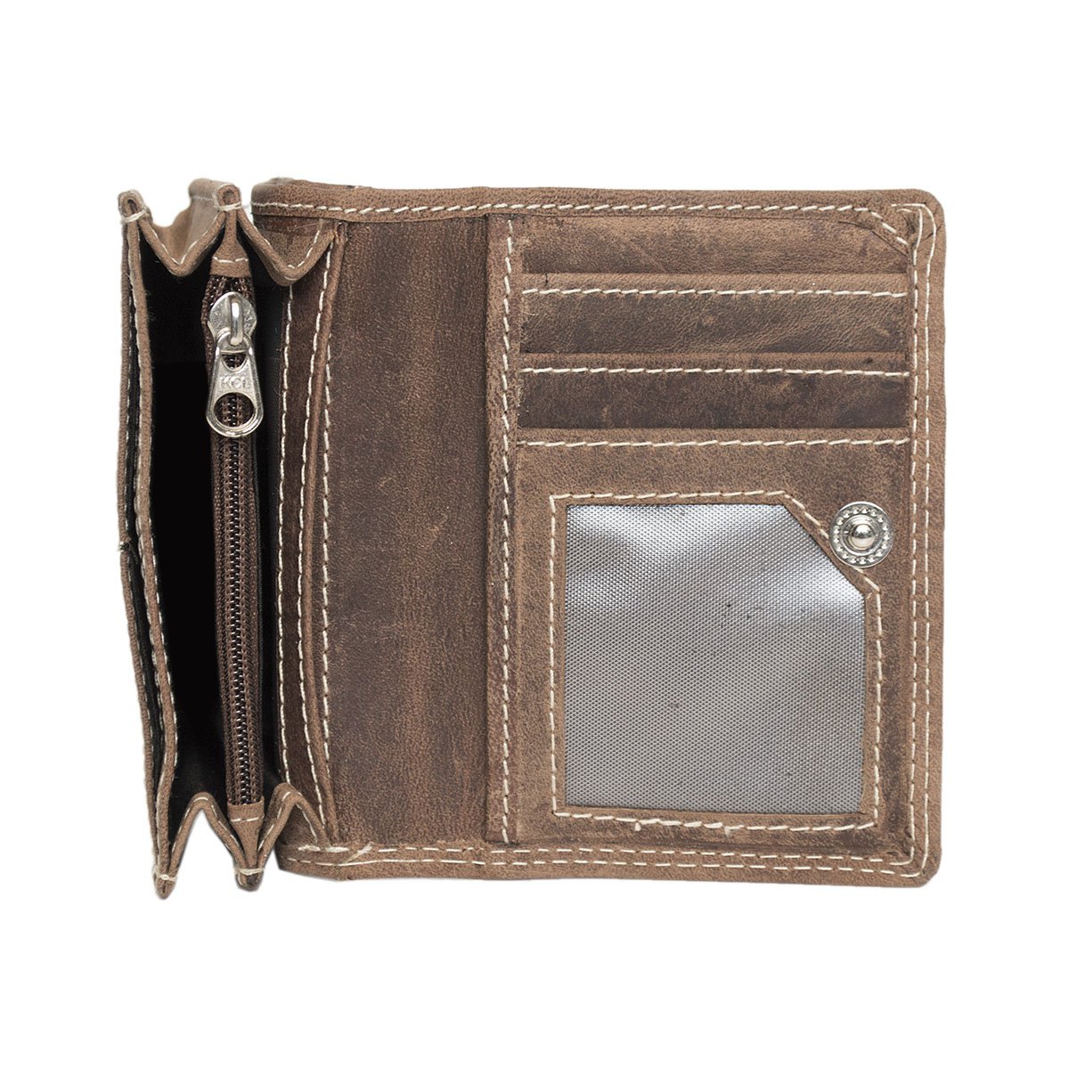 Portfel damski Mini Buffalo Leather - Portfel damski bardzo mały w 3 kolorach Buffalo Leather