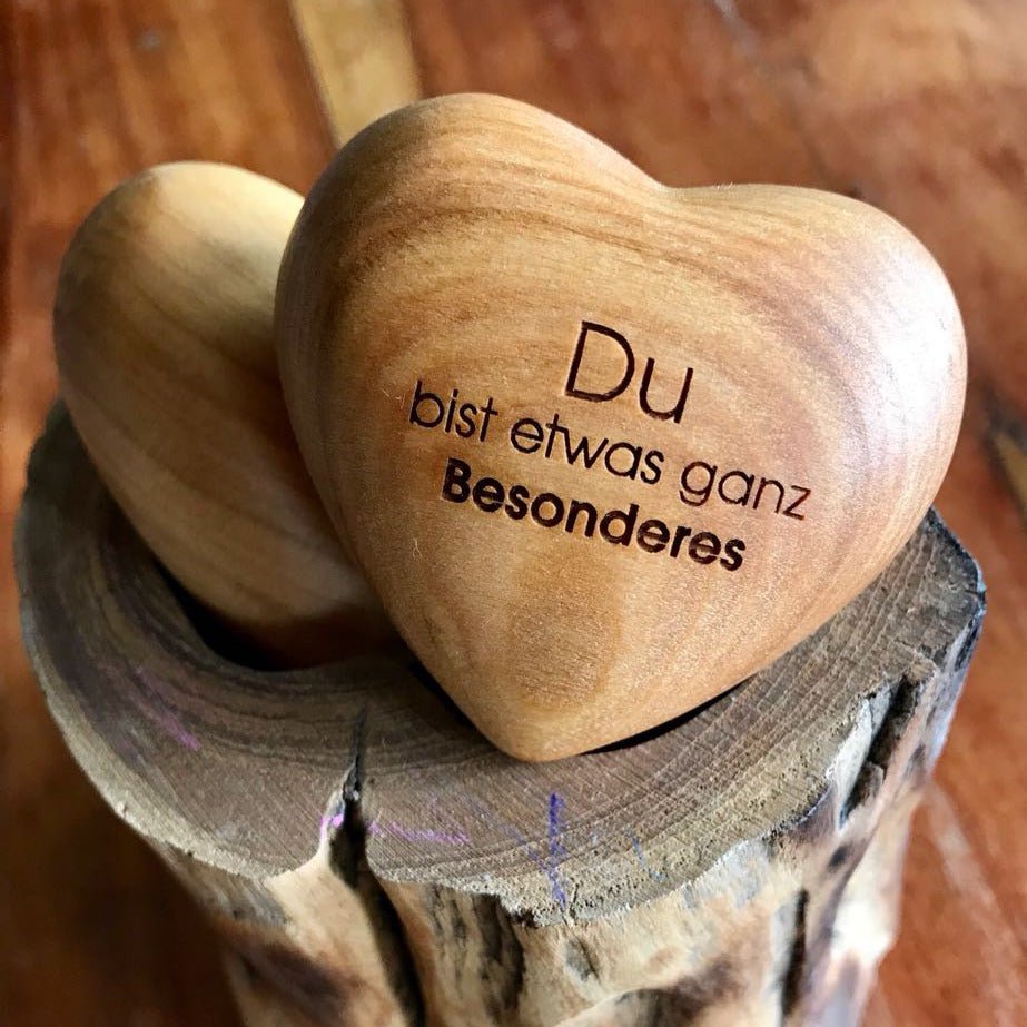 Thankgoods Coeur en bois Vous êtes très spécial