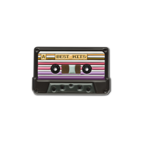 Emaille Pin "Cassetteband"