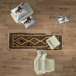 Alfombra Kilim Mikado Geométrica