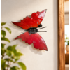 METAL SMALL RED BUTTERFLY
