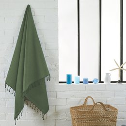 Fouta Spugna Tinta Unita - Telo Mare e Hammam