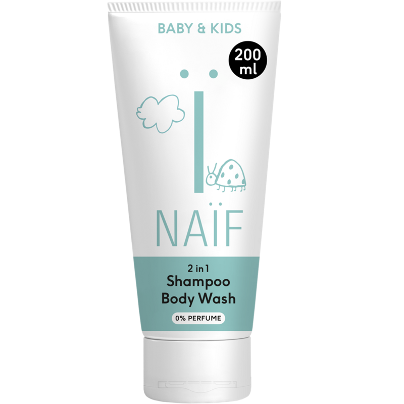 2 in 1 Shampoo & Body Wash 0% Perfume 200ml
