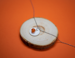 Collana per aromaterapia e litoterapia