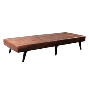 Milan Daybed Rose Brown - Houten poten