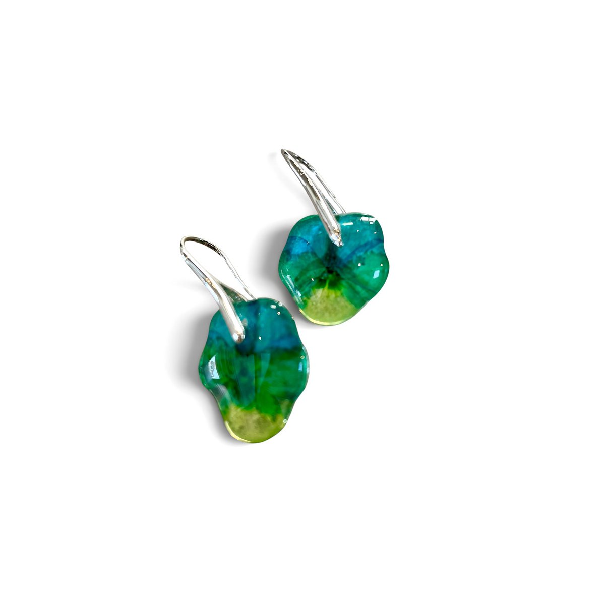 violín | Flor | Pendientes | Agua