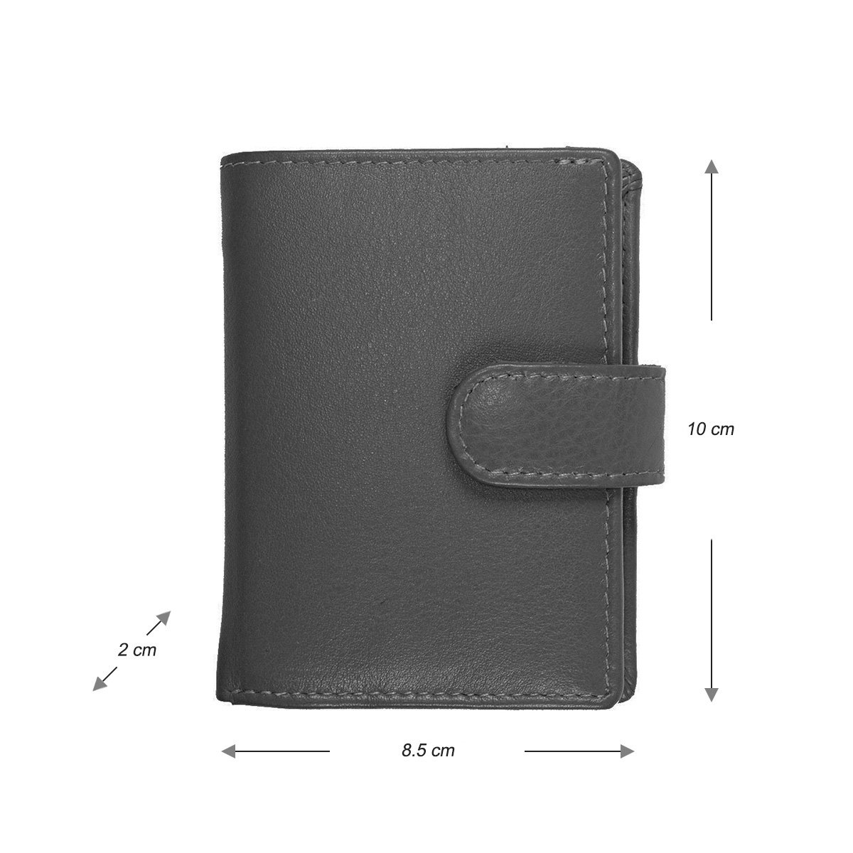 Cardprotector - Miniwallet - Mini wallet - Leather card holder leather - Credit card holder In 11 Colors