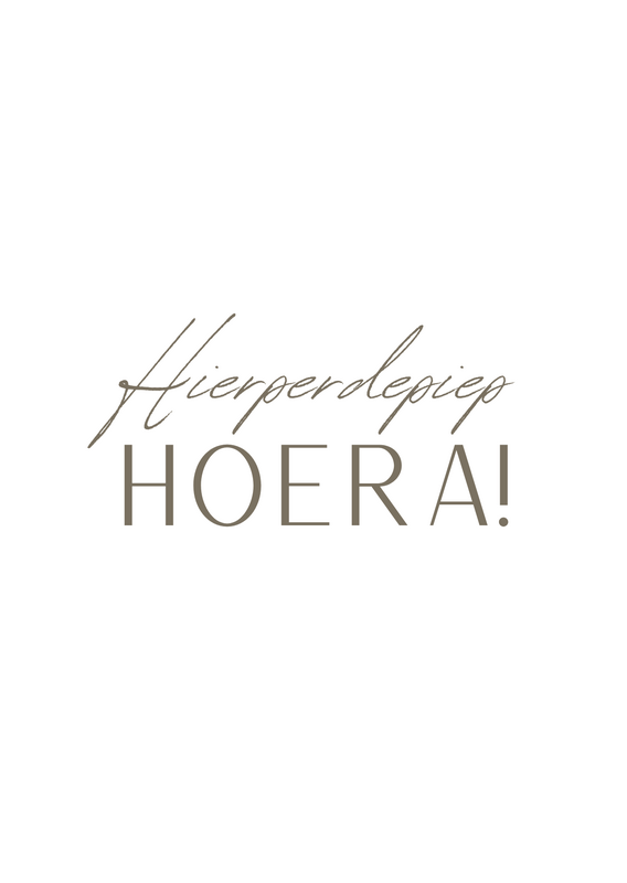 Lykønskningskort | Hip hip hurra!