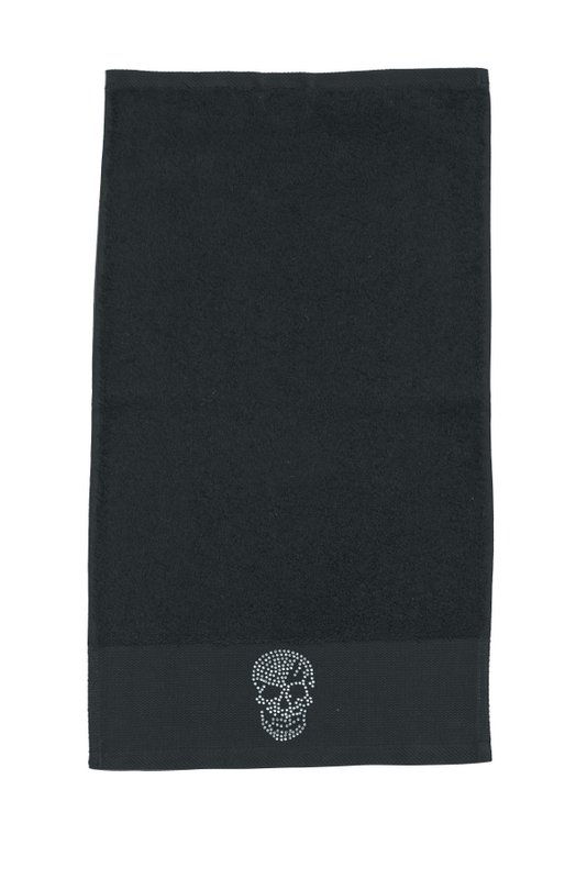 Håndklæder BLACK LINE STONE SKULLE (3 størrelser, 2 farver)