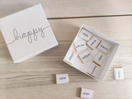Reusable chalkboard chocolate box©