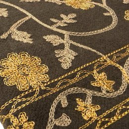 Sciarpa ricamata di alta qualità in lana design autunnale ITFUHFXH602
