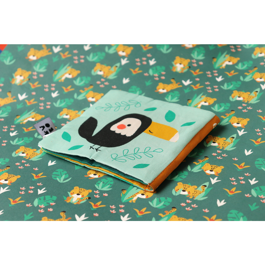 Babybook cloth book crisp - Jungle
