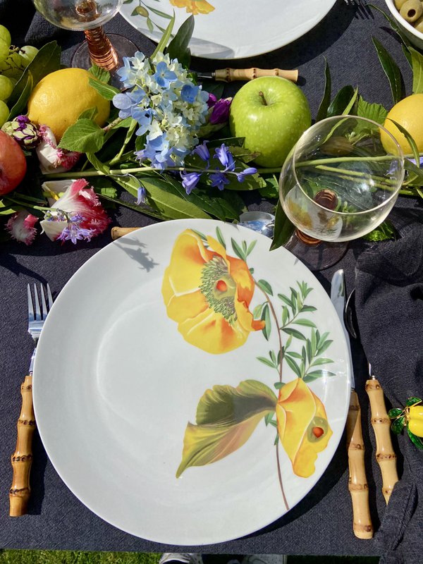 Botanical Wonders - Set of 4 dinner plates
