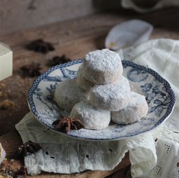 Kourabies Anise - Greek shortbread cookies