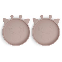 Plato silicona Akila pack 2 Giraf
