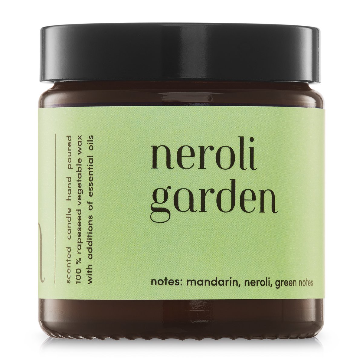 Świeca zapachowa "Neroli Garden" 100% naturalny wosk rzepakowy 120g