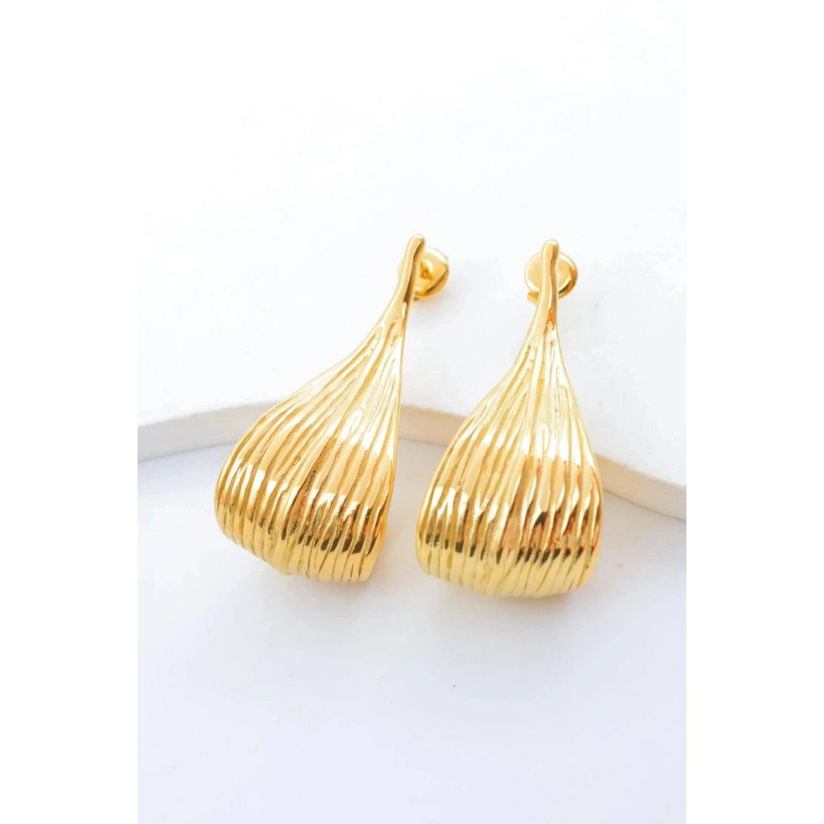 Boucles d’oreilles en acier inoxydable