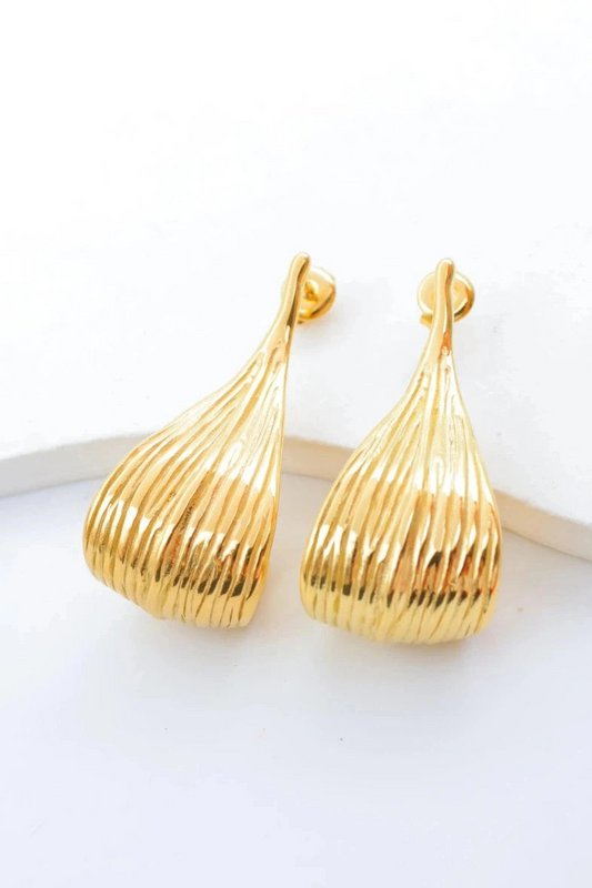 Boucles d’oreilles en acier inoxydable