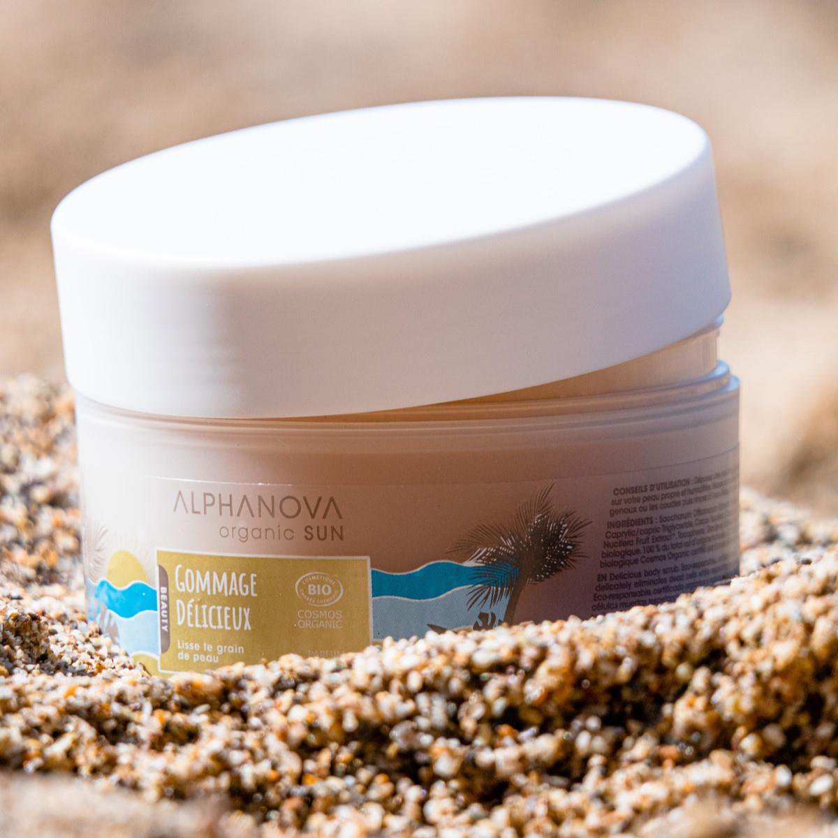 ALPHANOVA SUN BIO Delicious vegan sugar scrub 200g