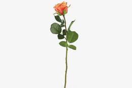 Kunstbloem Rosa oranje- L8B8H70CM