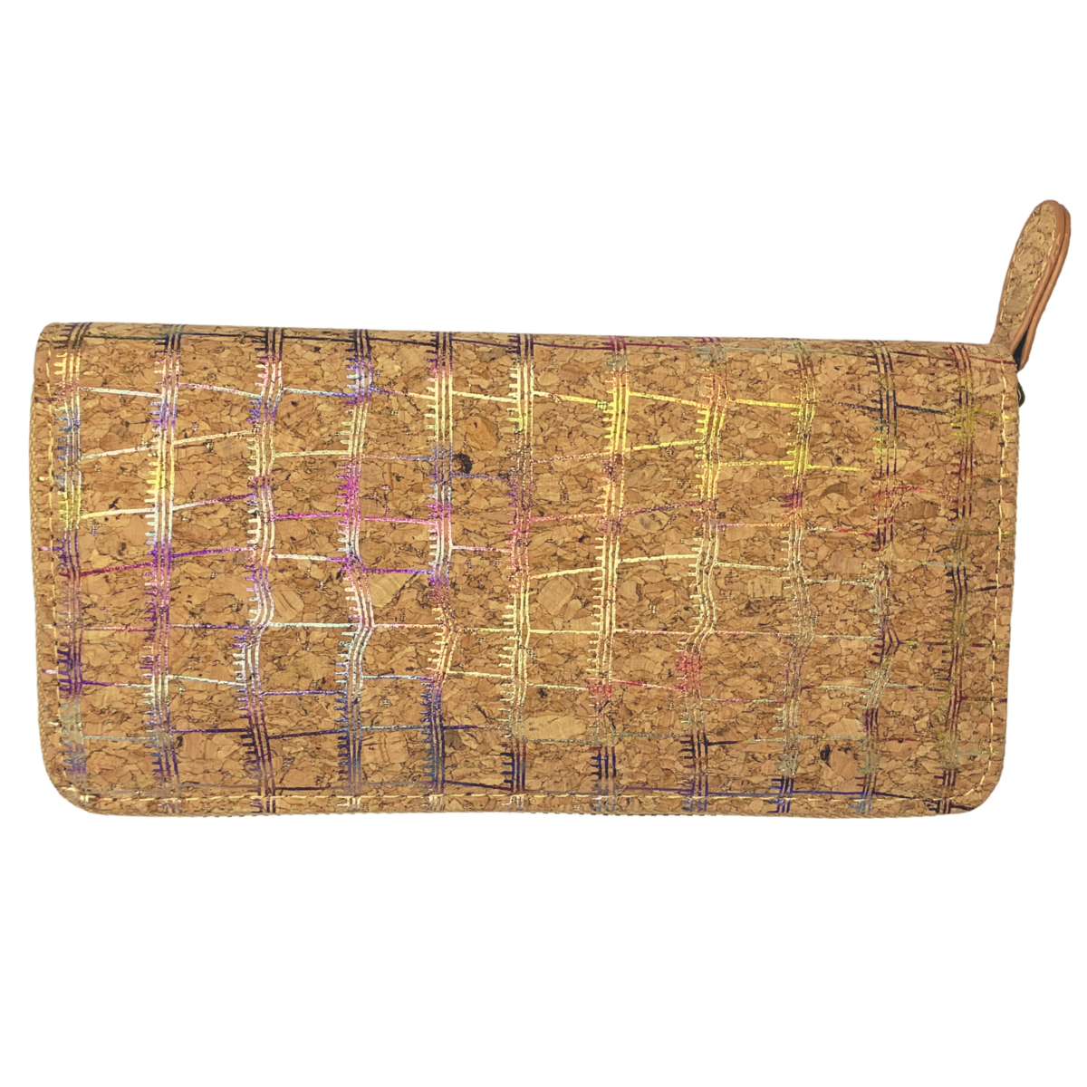 green-goose Cork Damen-Geldbörse – Galaxy