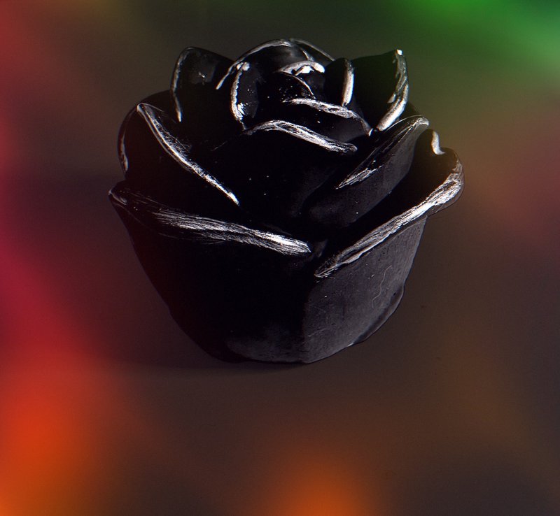 Exklusiv von mir hergestellt! Rosenförmige Box