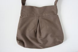 Brown shoulder bag