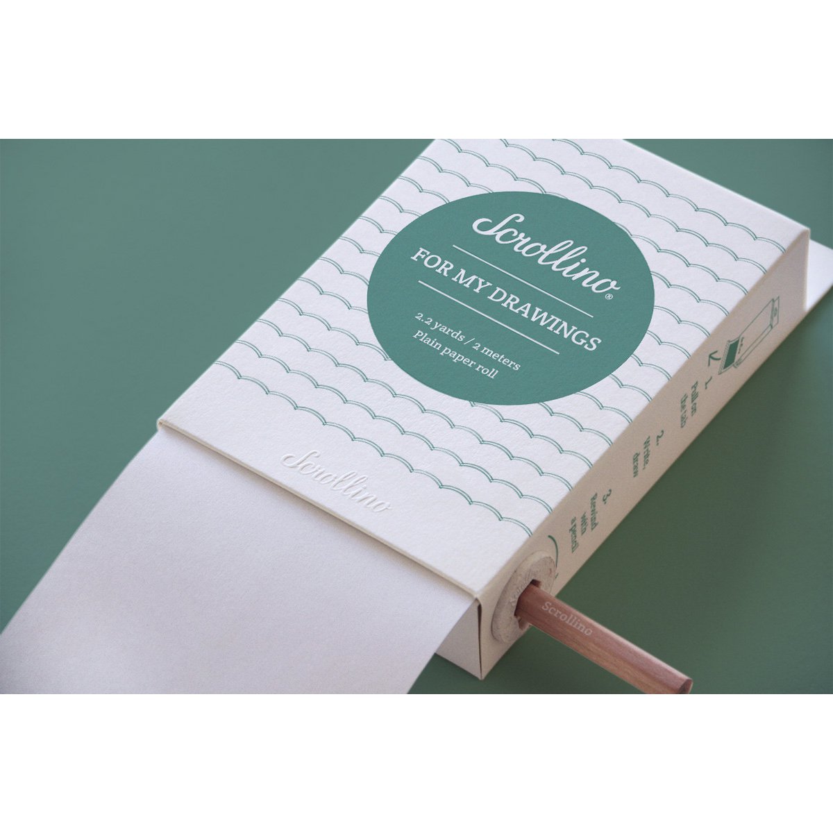 Creatief schetsboek - Scrollino voor mijn tekeningen