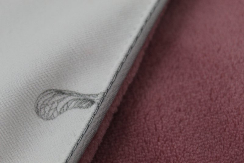 Wrapping cloth propeller - teddy pink