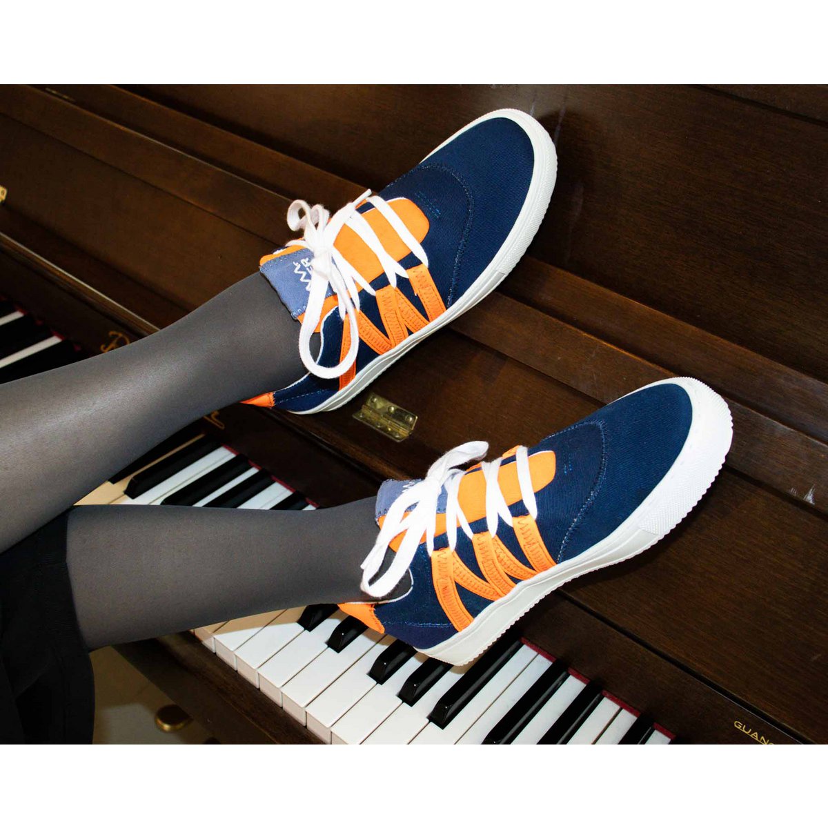 STARK Chaussures Mixte Phoenix Bleu/Orange