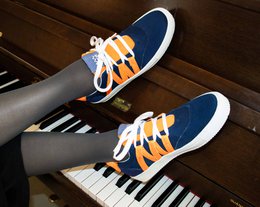 Zapatos unisex STARK Phoenix azul/naranja