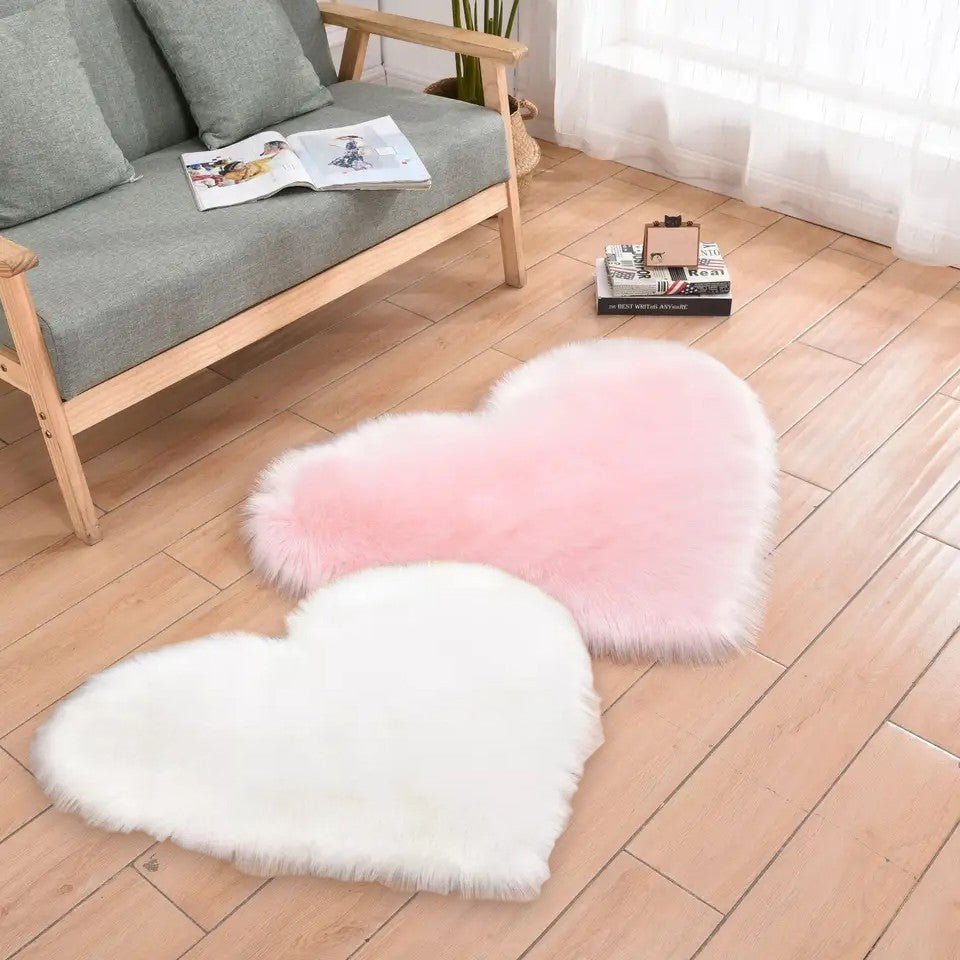 Alfombra del corazón »Alfombra esponjosa en forma de corazón» alfombra del corazón »coche de catering