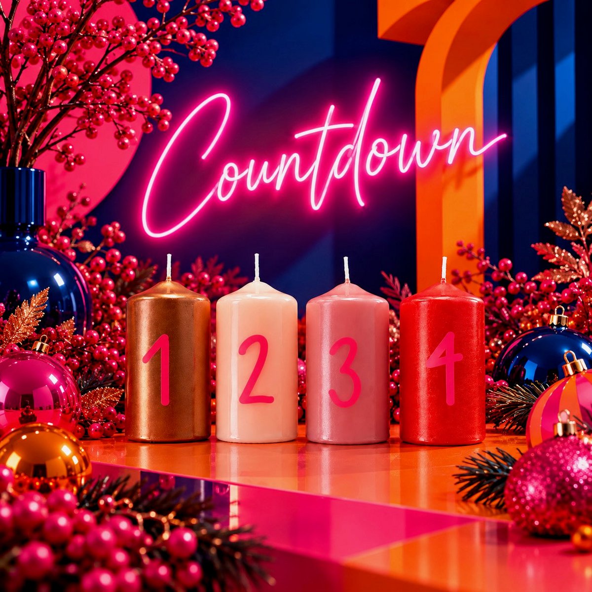 Dip Dye Glow * Countdown