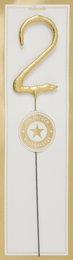 2 gold Goldstück weiß Wondercandle® classic