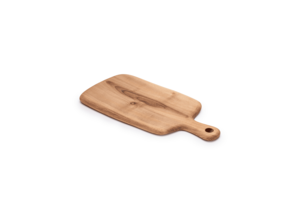 Walnoothouten snijplank met handvat, 40 cm, handgemaakt bord uit Marokko