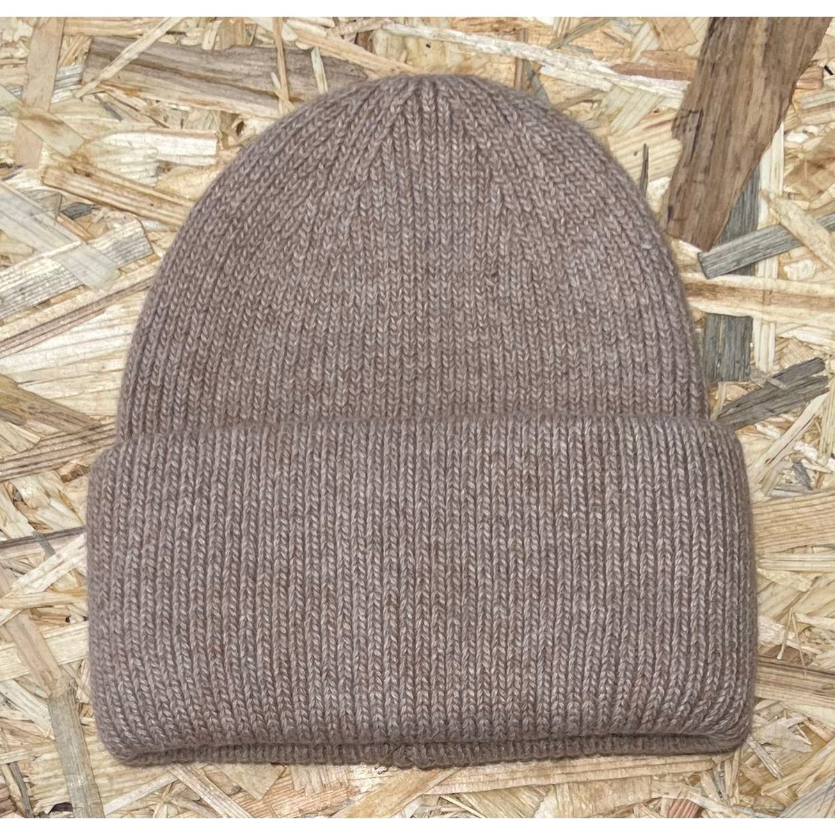 Beanie with cashmere wool