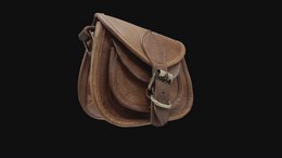 CHEYENNE genuine goat leather shoulder bag