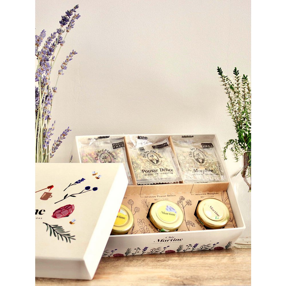Aufgussbox – „Chic Martine“-Honig